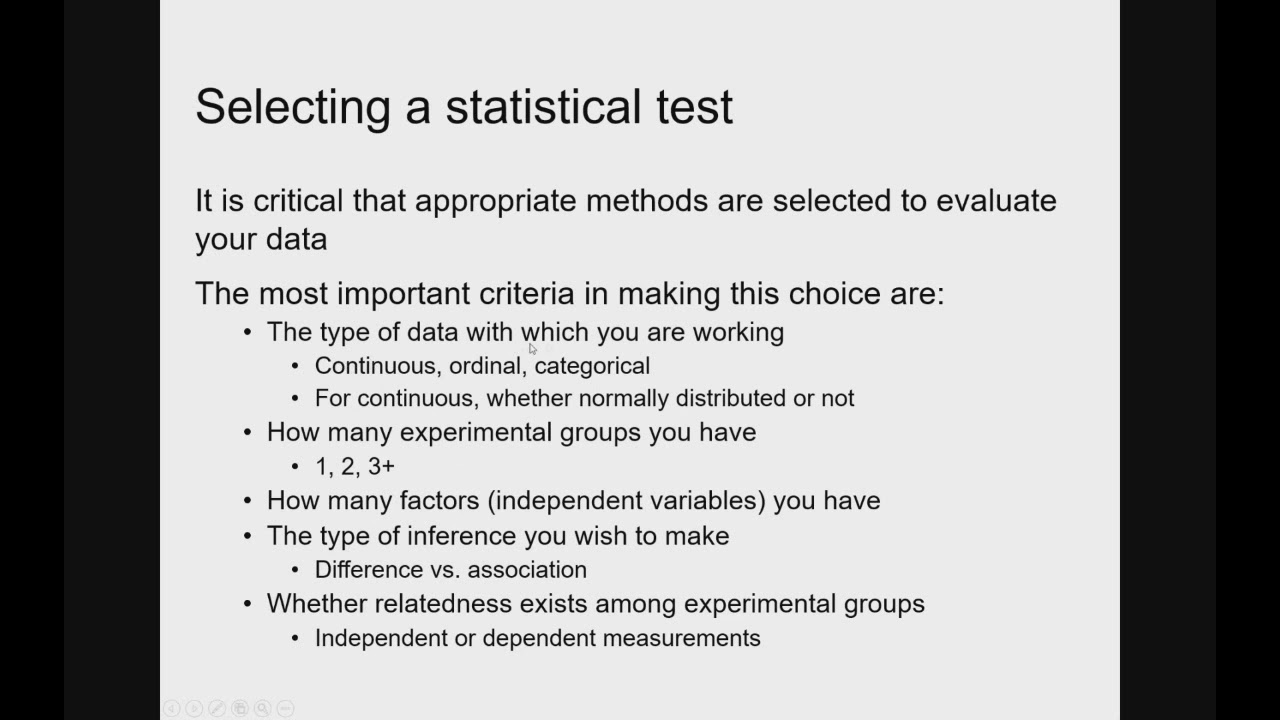 Statistical Anallysis of IHC Data