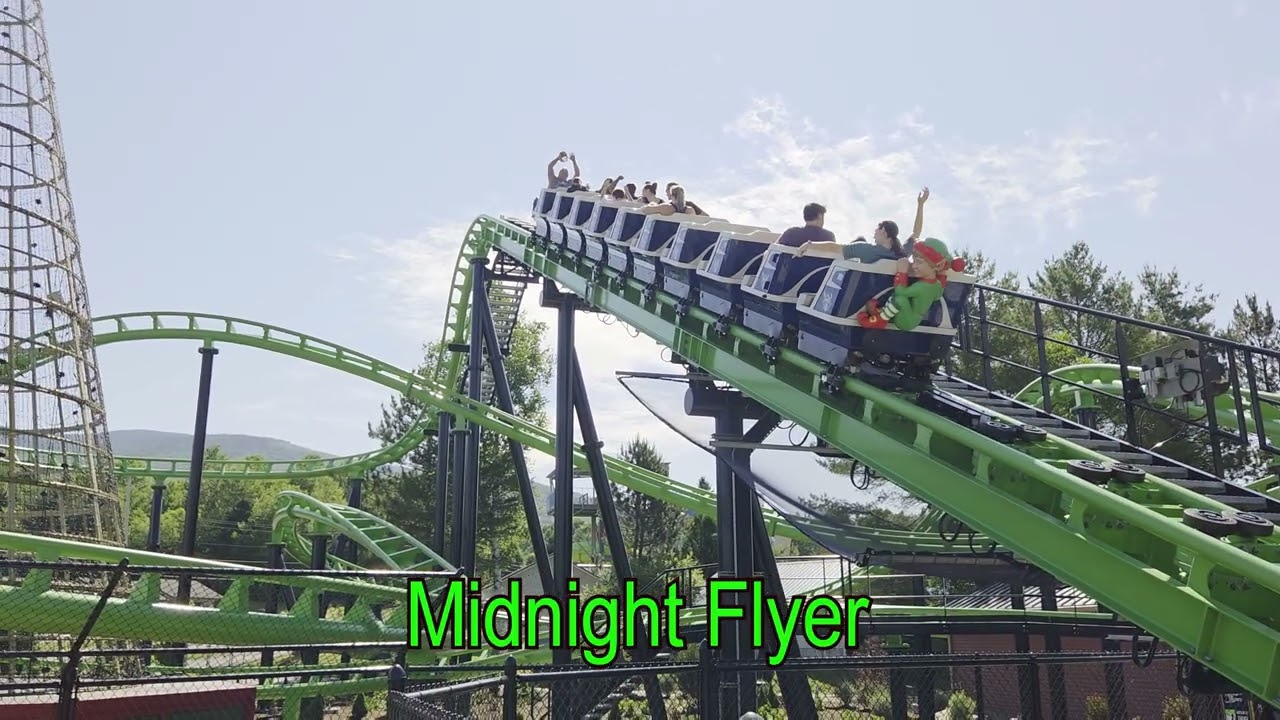 The Coasters of Santa's Village NH June 26, 2025, (Off-ride & P.O.V.)