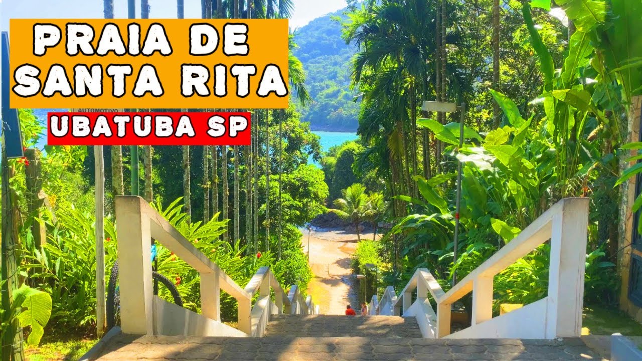Como CHEGAR na PRAIA de SANTA RITA - UBATUBA SP