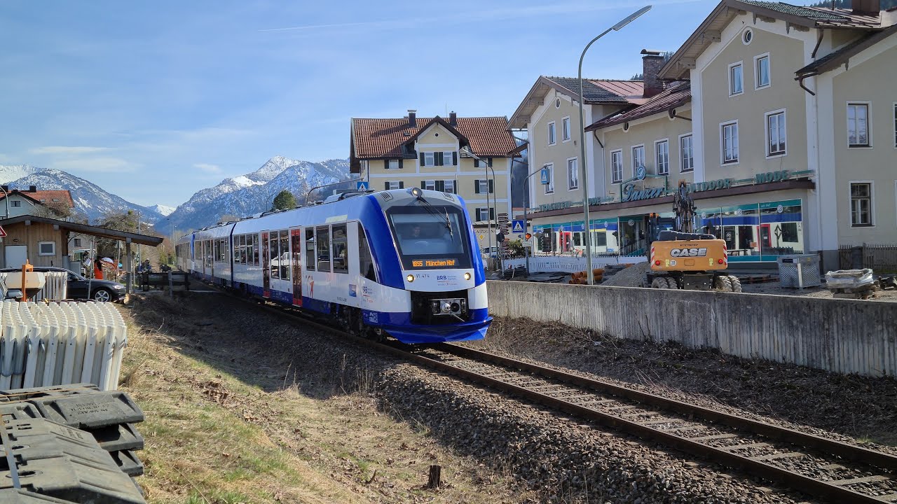 Der Frühling  in Oberland Mit Der  RB55 BRB-Oberland BRB in 4K-Ultra-HD