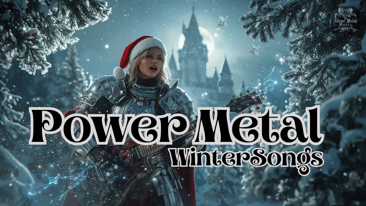 Power Metal Winter Songs🎄Uplifting Christmas Music with Energetic Holiday Vibes