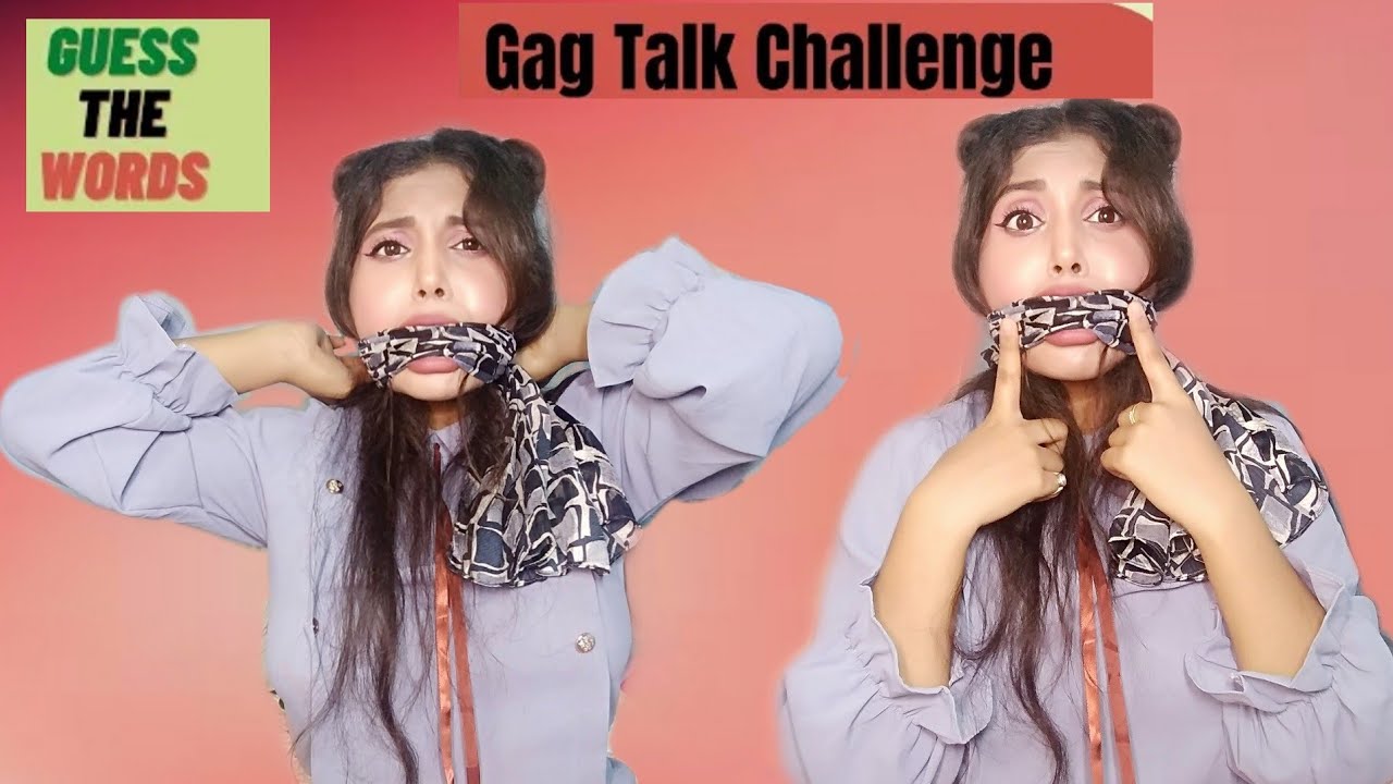 Gagtalk challenge / Guess the word / test your brain / Gag talk / the wonder girl/ brain challenges