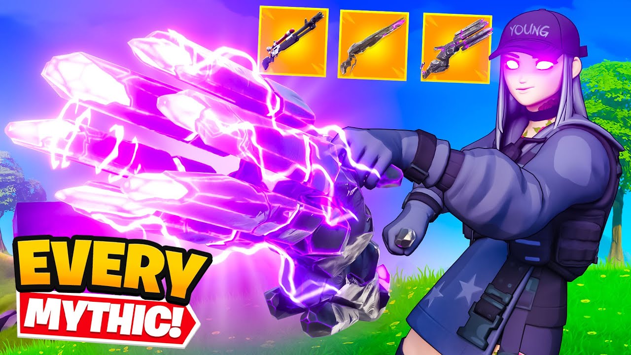 We got EVERY *MYTHIC* Weapon (OVERPOWERED)
