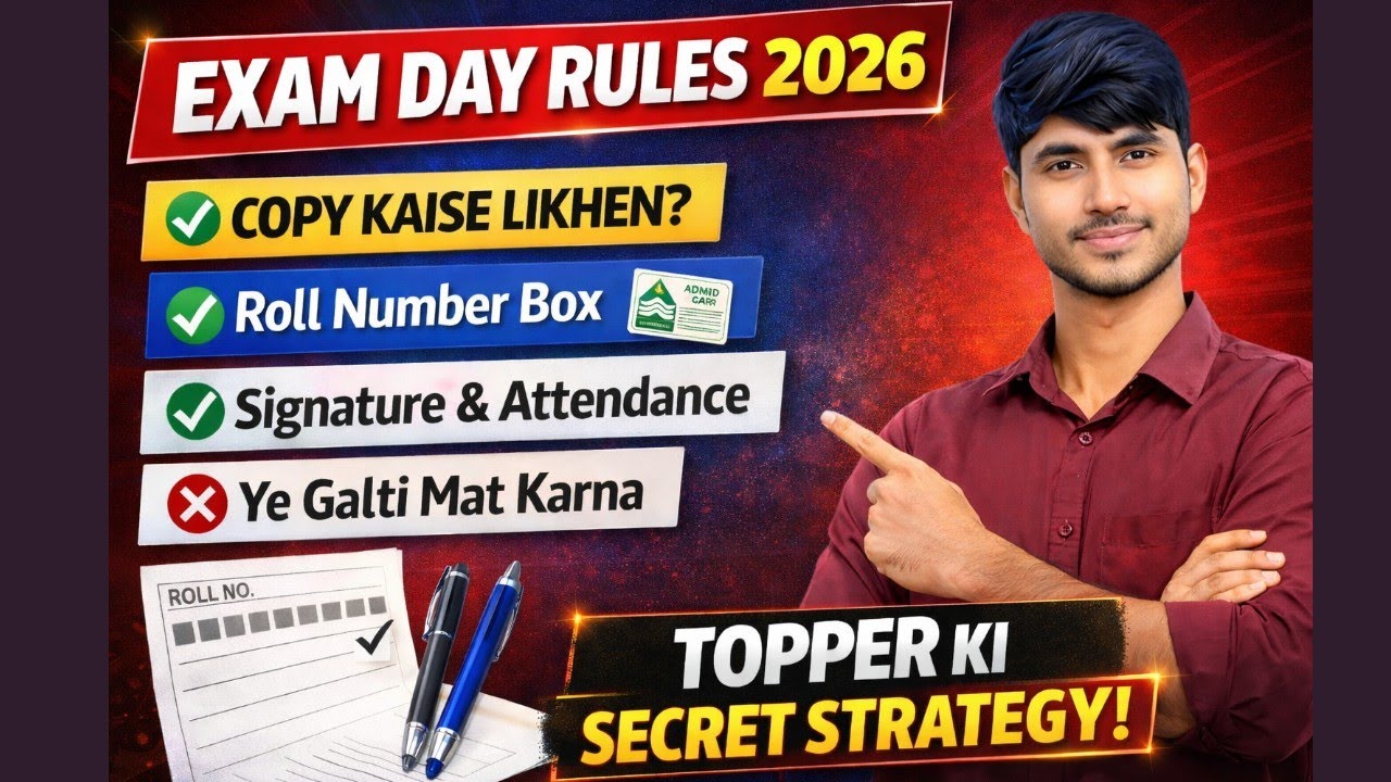 Board Exam Kaise De? | Copy Kaise Likhe? | Full Exam Strategy 2026 | Copy writing tips 🔥