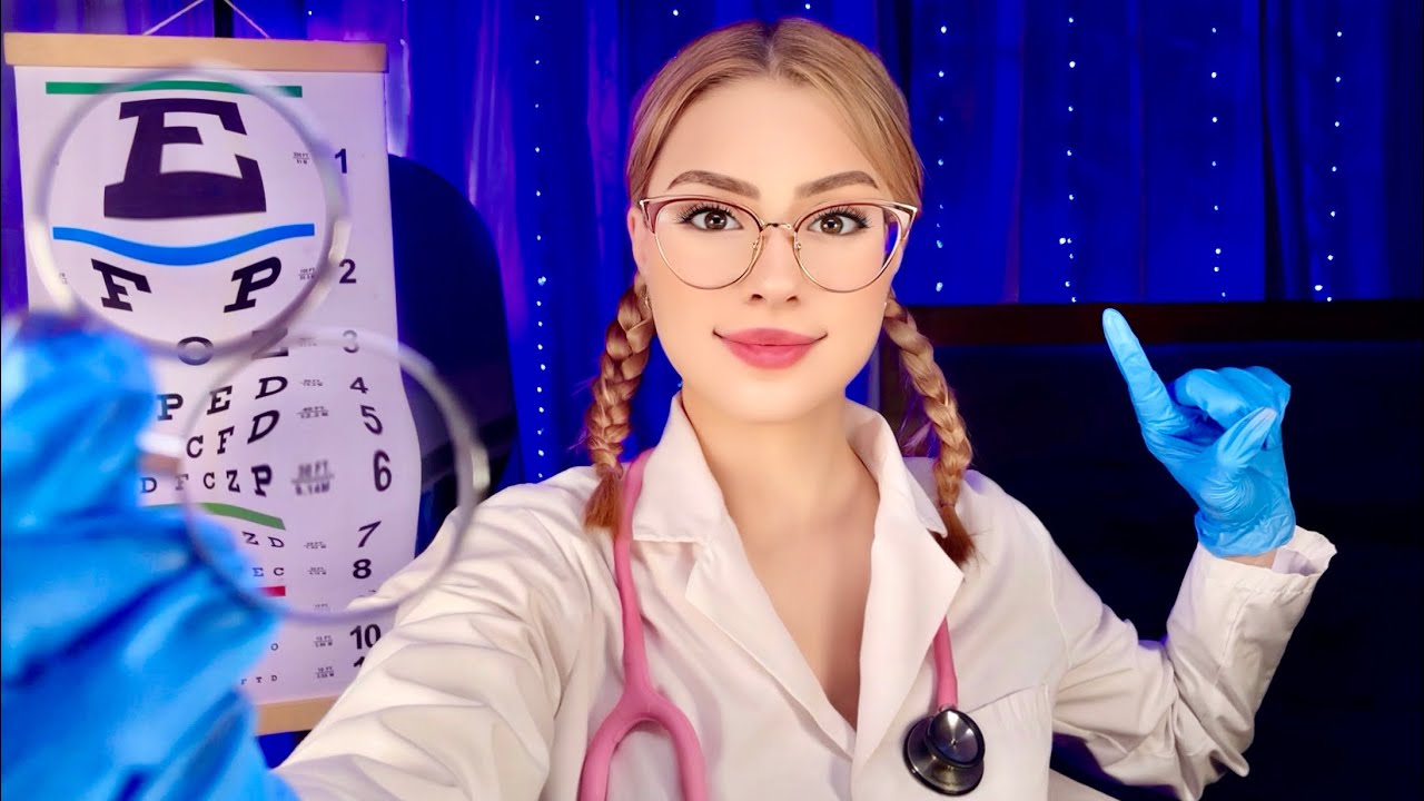ASMR Examen de la VUE Verre 1 OU 2 👓 Médecin Roleplay pour la Détente, Examen RP 😴
