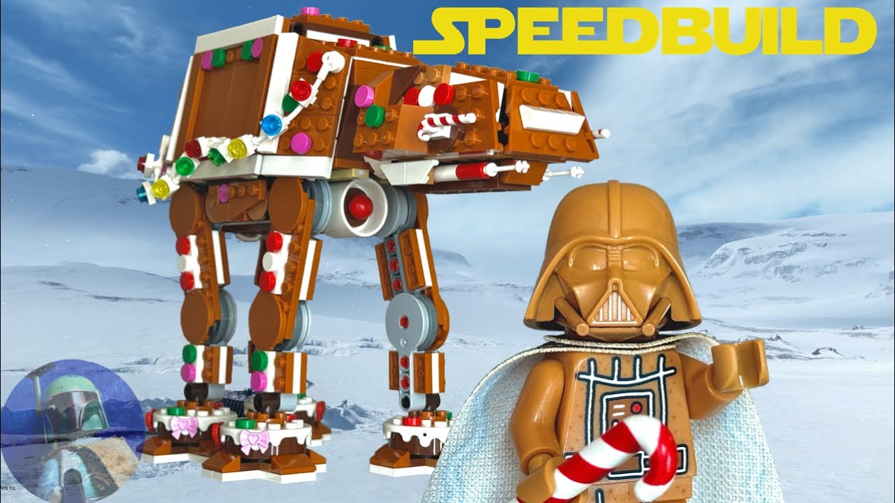 LEGO Star Wars Gingerbread AT-AT Speedbuild | 40806