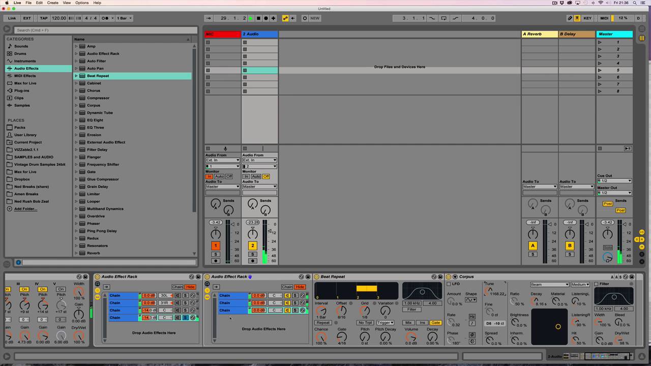 Ableton Tutorial - Drones Sound Design = Ned Rush