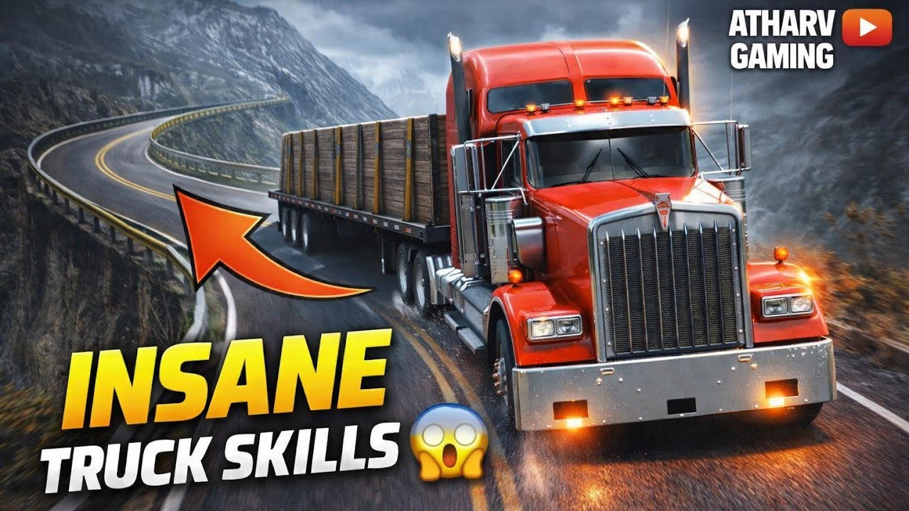 Big Truck Driving Simulator 🚛 Extreme Road Challenge #simulatorgames #truckdriving #gameplay #yt