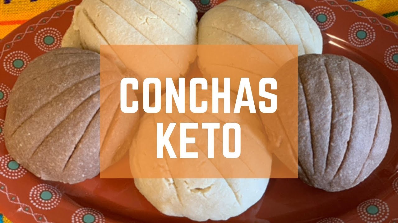 CONCHAS KETO DELICIOSAS PAN KETO, POSTRES KETO