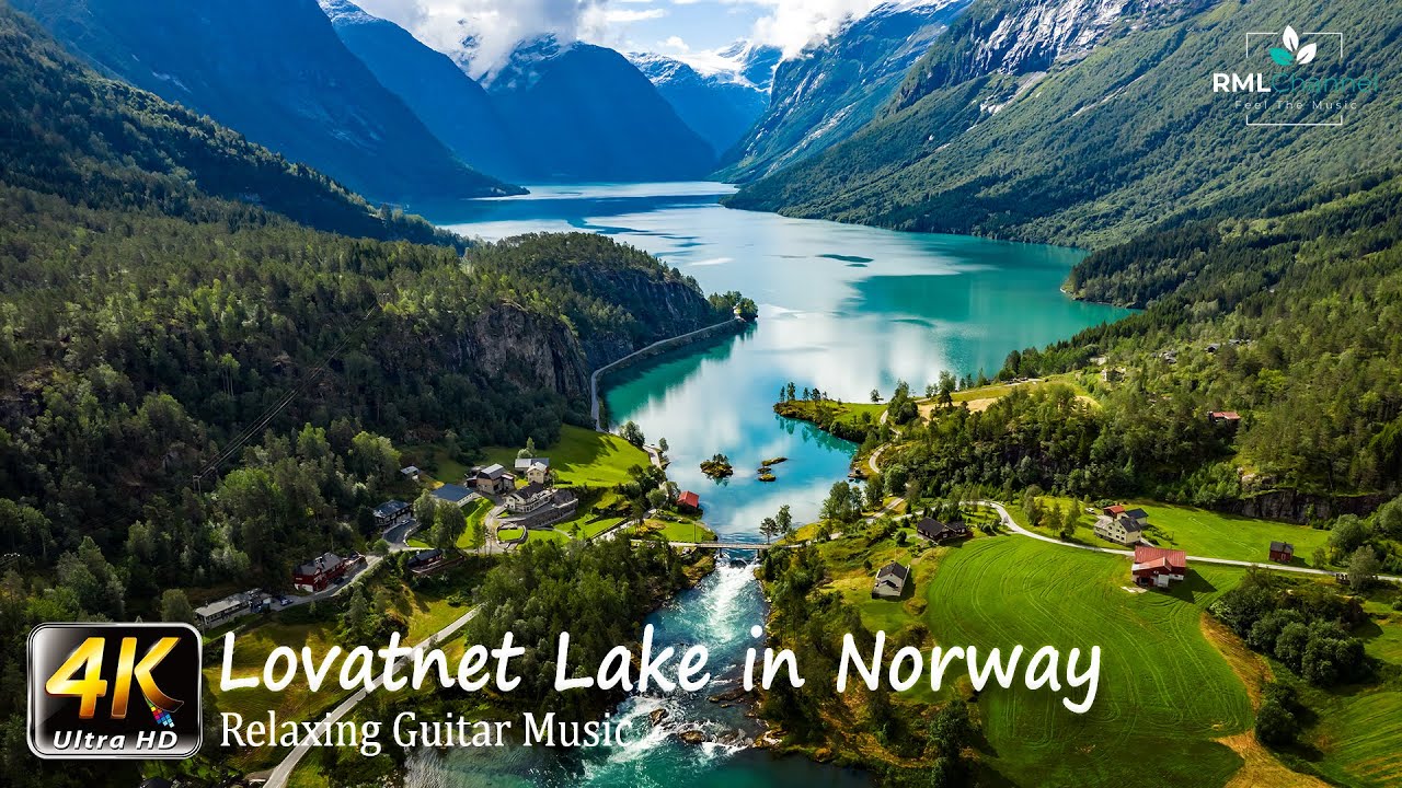 Lovatnet Lake in Norway - Kayaking on The Glacier Lake of Lovatnet