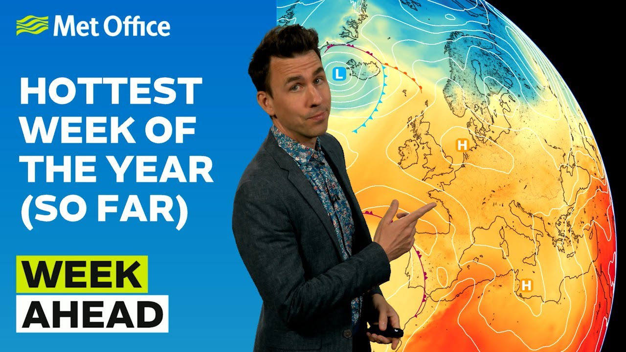 Week Ahead 28/04/2025 – Sunny skies return – Met Office weather forecast UK