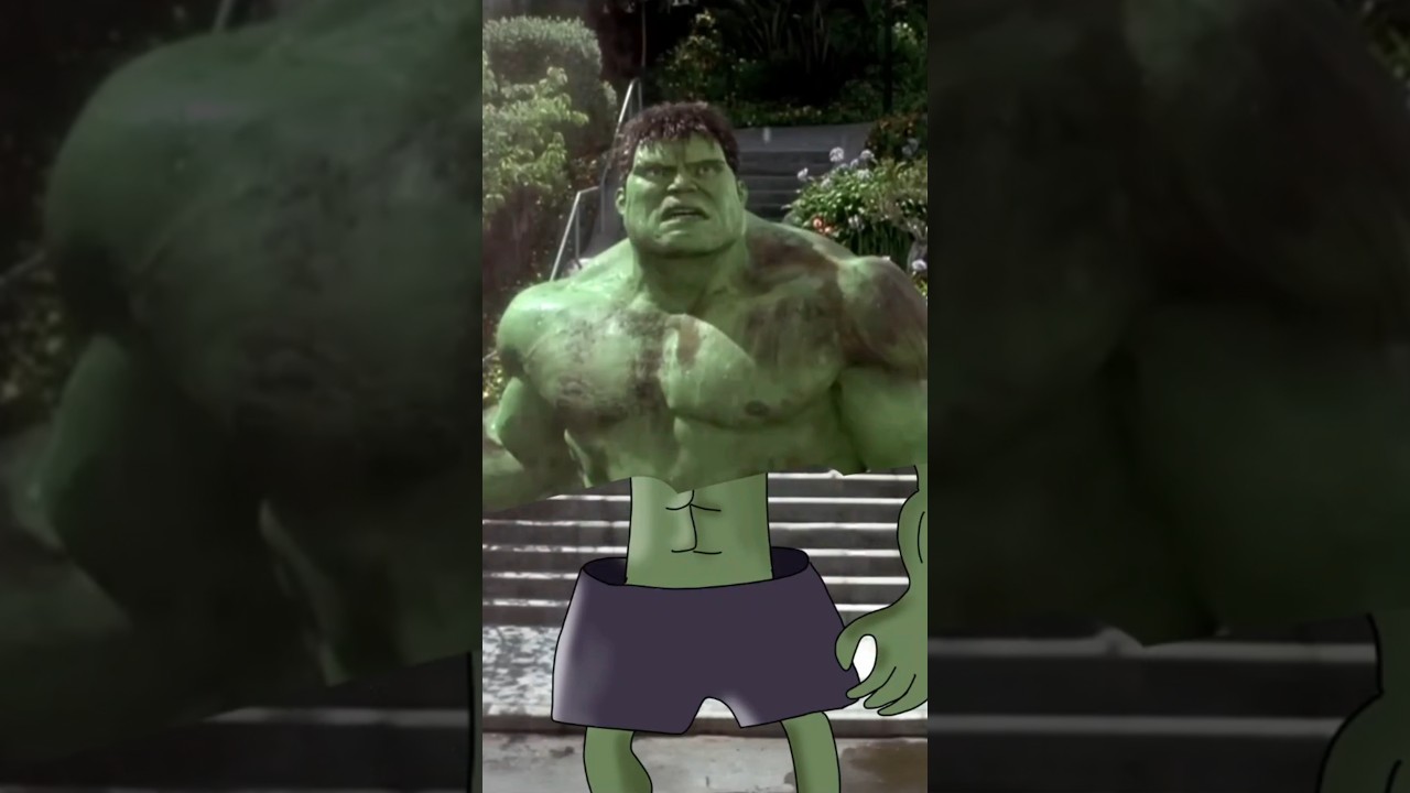 Hulk is on fire 🤣😂