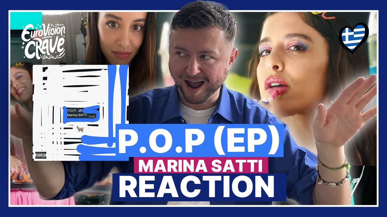 REACTION: Marina Satti - P.O.P (EP) 🇬🇷  | Greece, Eurovision 2024