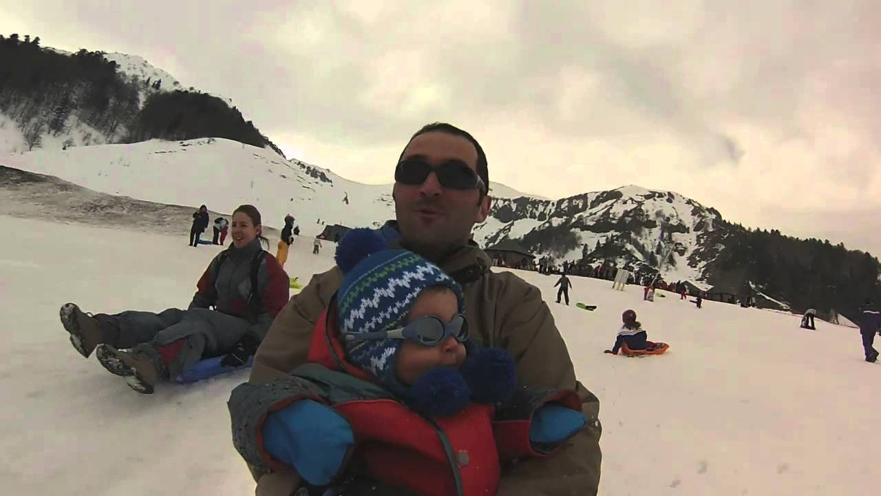 Luge Mont Dore Valentin Mars 2014