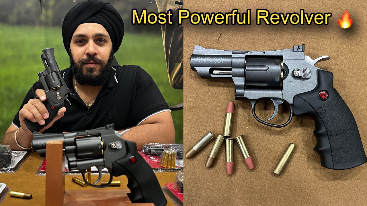 Most Powerful AIR GUN Revolver Collection 🔥 | Crossman Air Revolver 😍