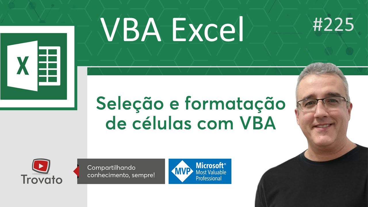 225 - Excel VBA - Seleção e formatação de texto na célula