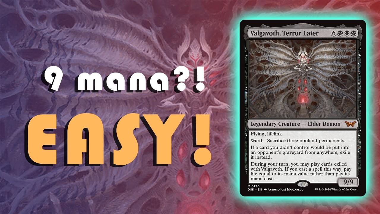 The Most BRUTAL Commander Yet? | Valgavoth, Terror Eater | In-depth EDH Deck Tech | Duskmourn MTG