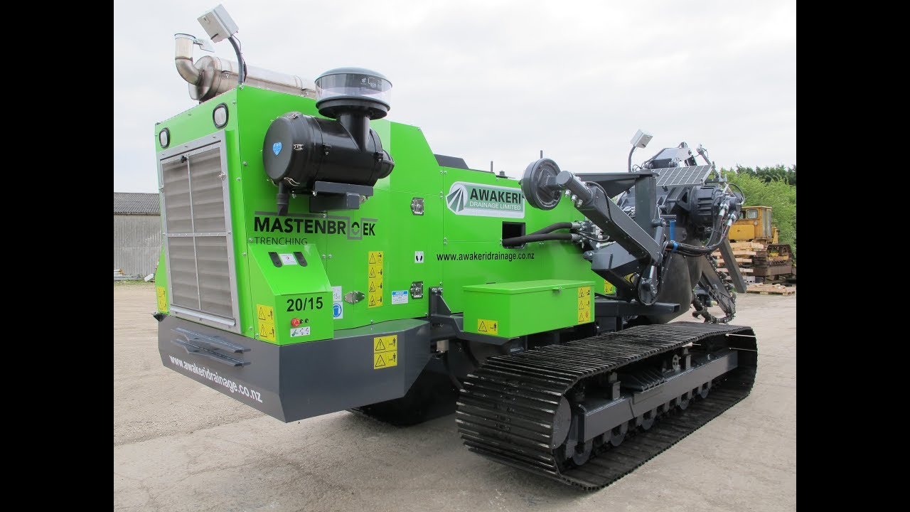 Mastenbroek 20/15 Drainage Trencher - Awakeri