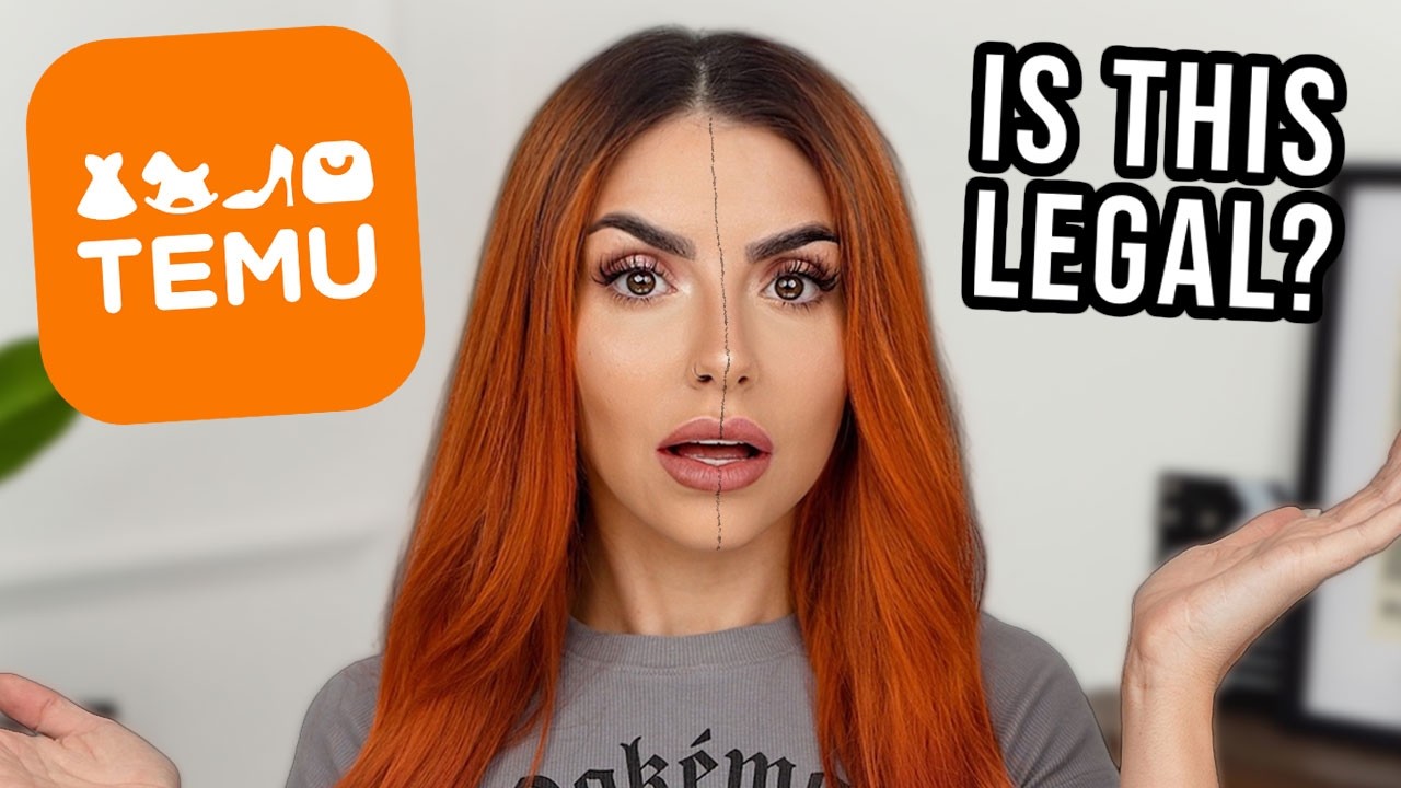 IS THIS LEGAL? Testing #TEMU makeup dupes (They *TRIED* to pay me)