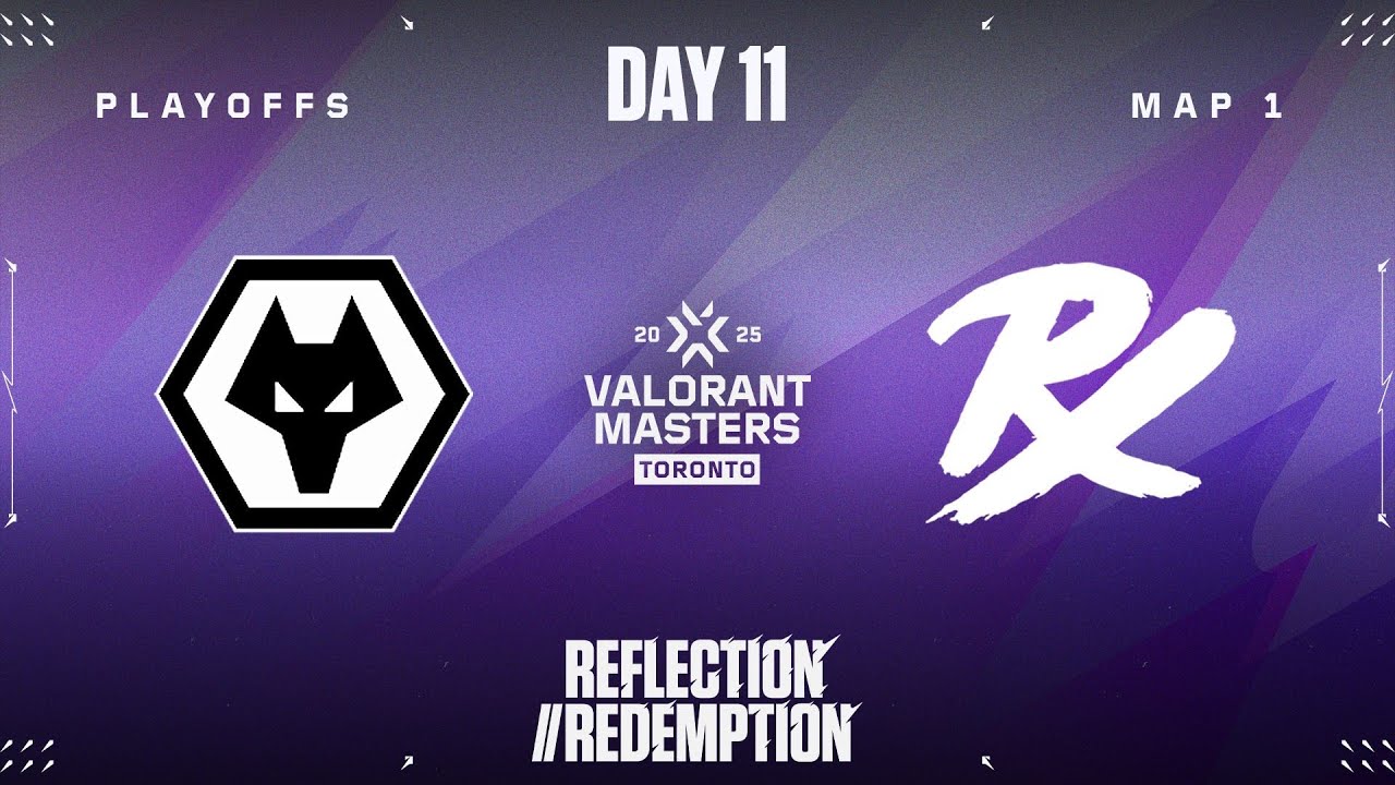WOL vs. PRX &mdash; VALORANT Masters Toronto &mdash; Playoffs Stage - Map 01