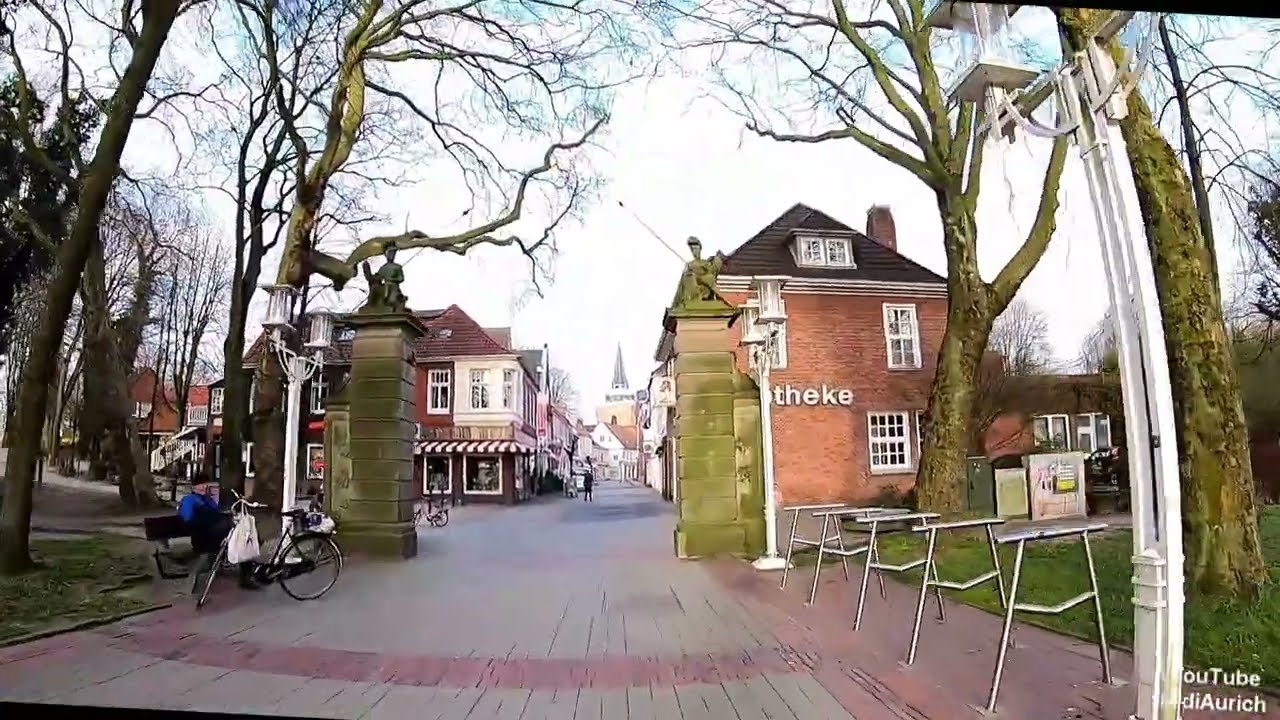 Aurich Ostfriesland Sehenswürdigkeiten, die schönste Rundfahrt durch Aurich Sightseeing Innenstadt
