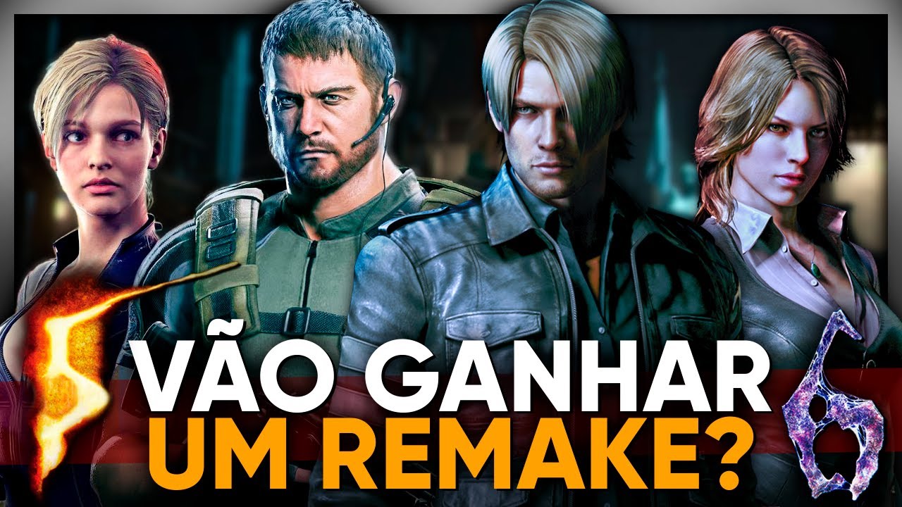 RESIDENT EVIL 5 & RESIDENT EVIL 6 DEVEM SER OS PRÓXIMOS REMAKES da CAPCOM