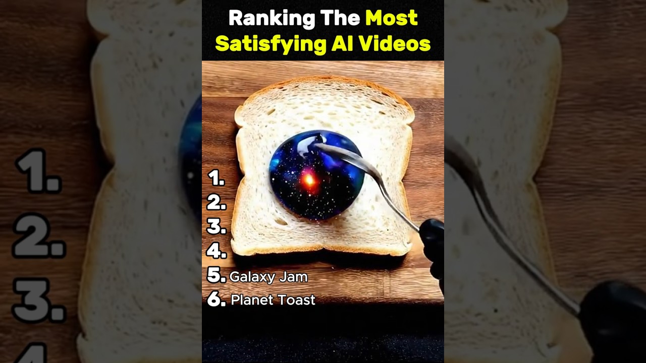 Ranking The Most Satisfying AI Videos  #ranking #satisfying #ai #asmr