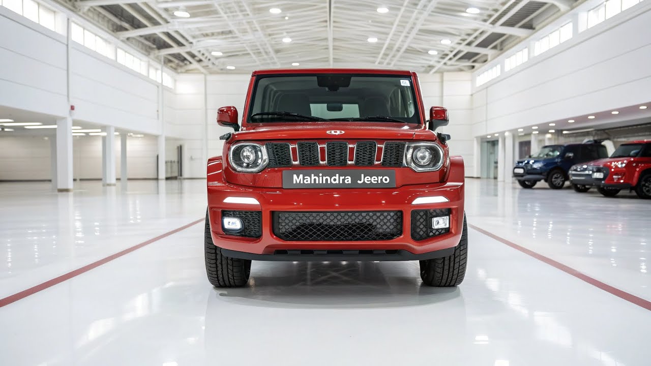 Mahindra Jeero 2026 Model | Ultra Detailed Front View | नई Premium Sedan का धमाकेदार डिज़ाइन