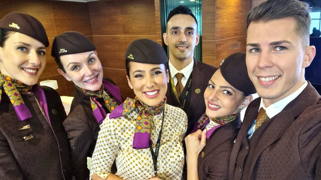 From Economy To Business Class - ETIHAD CREW UPGRADE