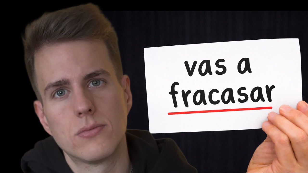He tardado 28 años en darme cuenta de lo que te voy a contar en 14 minutos...