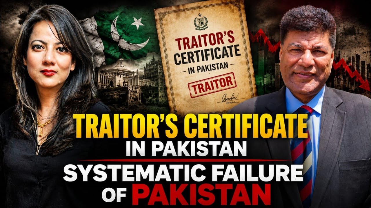 #WaseemAltaf Systematic Failure of #Pakistan, Traitor's Certificate in Pakistan #ArzooKazmi #India 