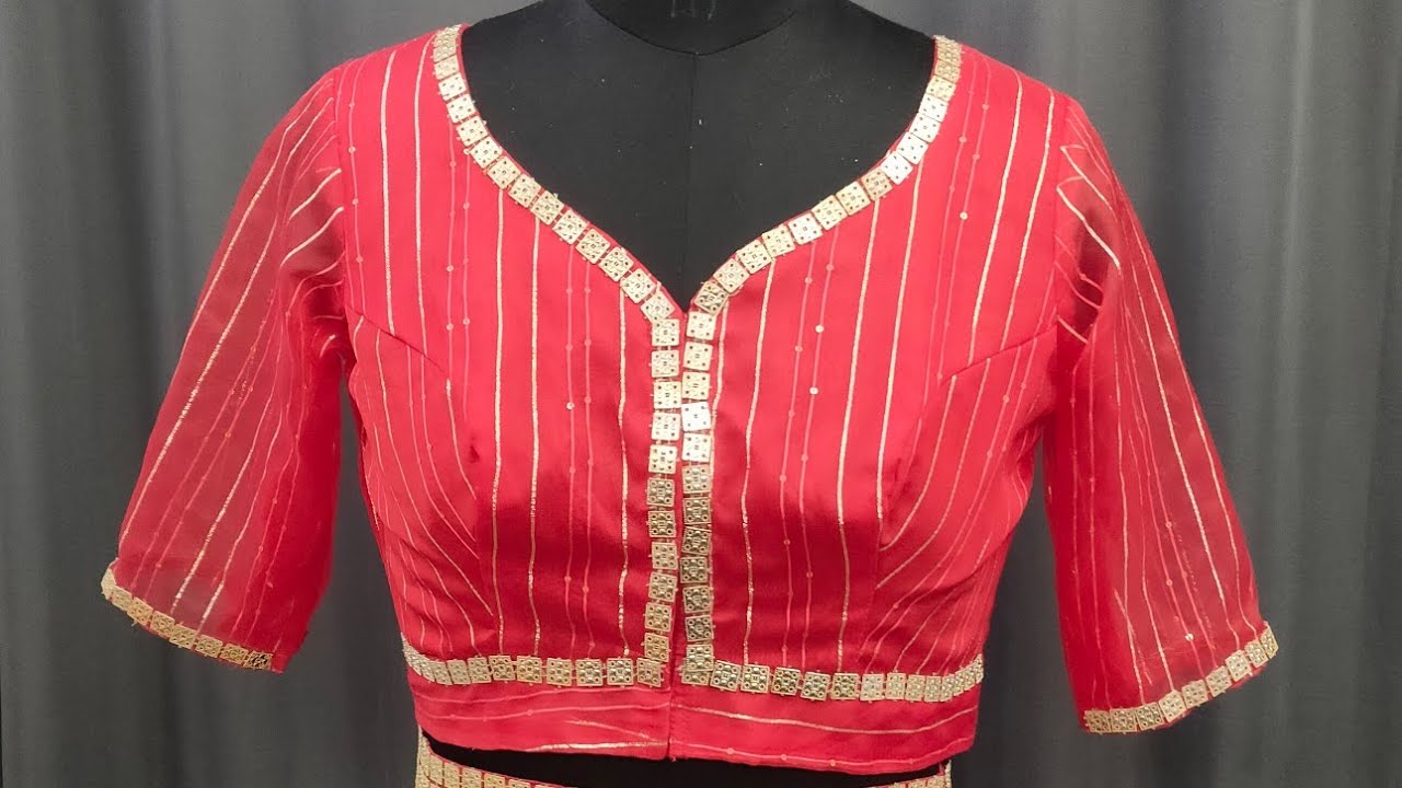 Beautiful model blouse  cutting and stitching 💃