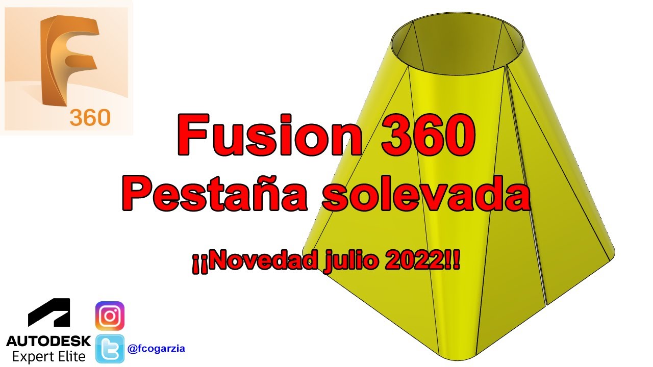 Fusion360 | Pesta&ntilde;a solevada