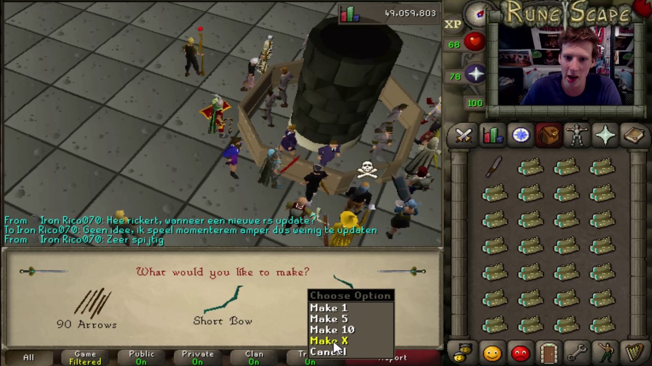 Runescape 07 Account Update #42 - Nieuwe Doelstellingen!