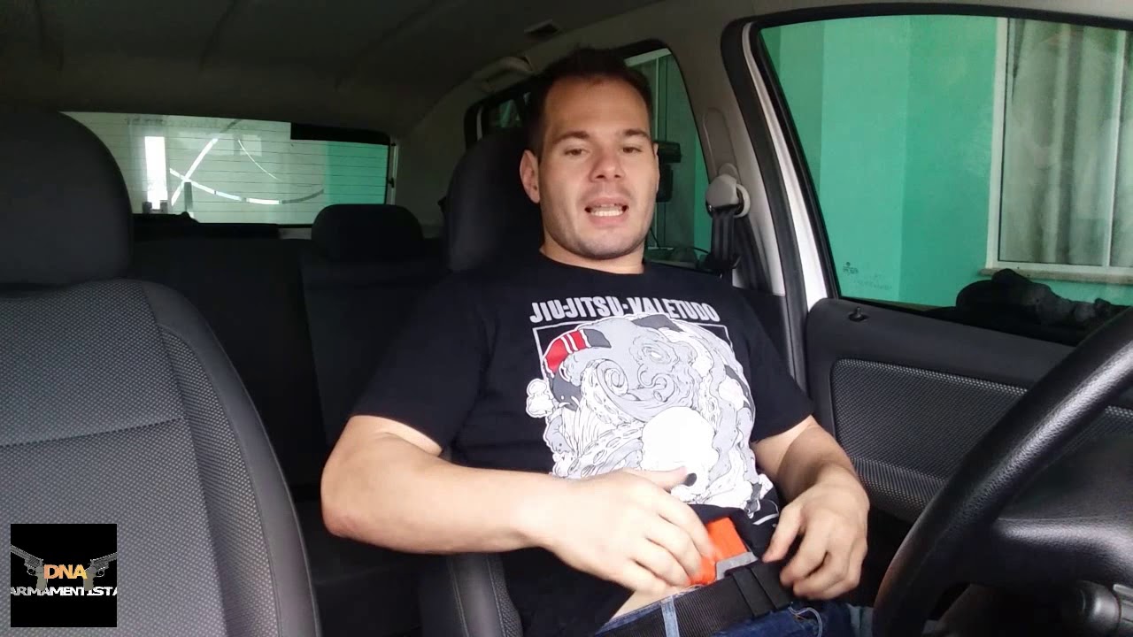 Como você porta sua arma no carro?