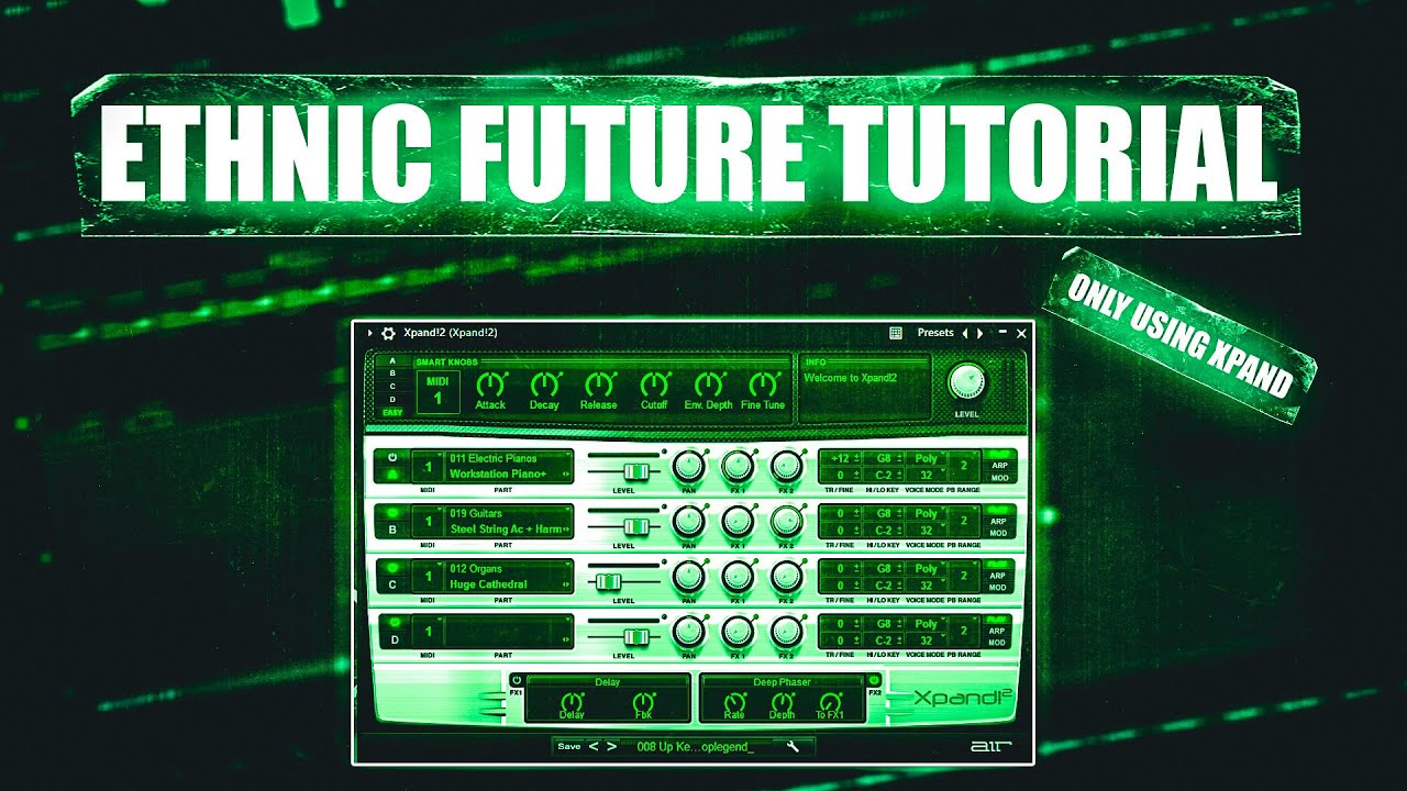 Making A Hard Ethnic Beat For Future | Inspired By Cubeatz and Southside (Only Used Xpand)