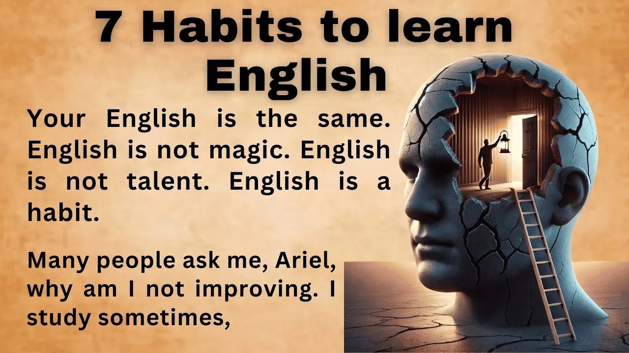 7 Habits to learn English every days ｜｜ Learn English Everyday ｜｜ Bookish English