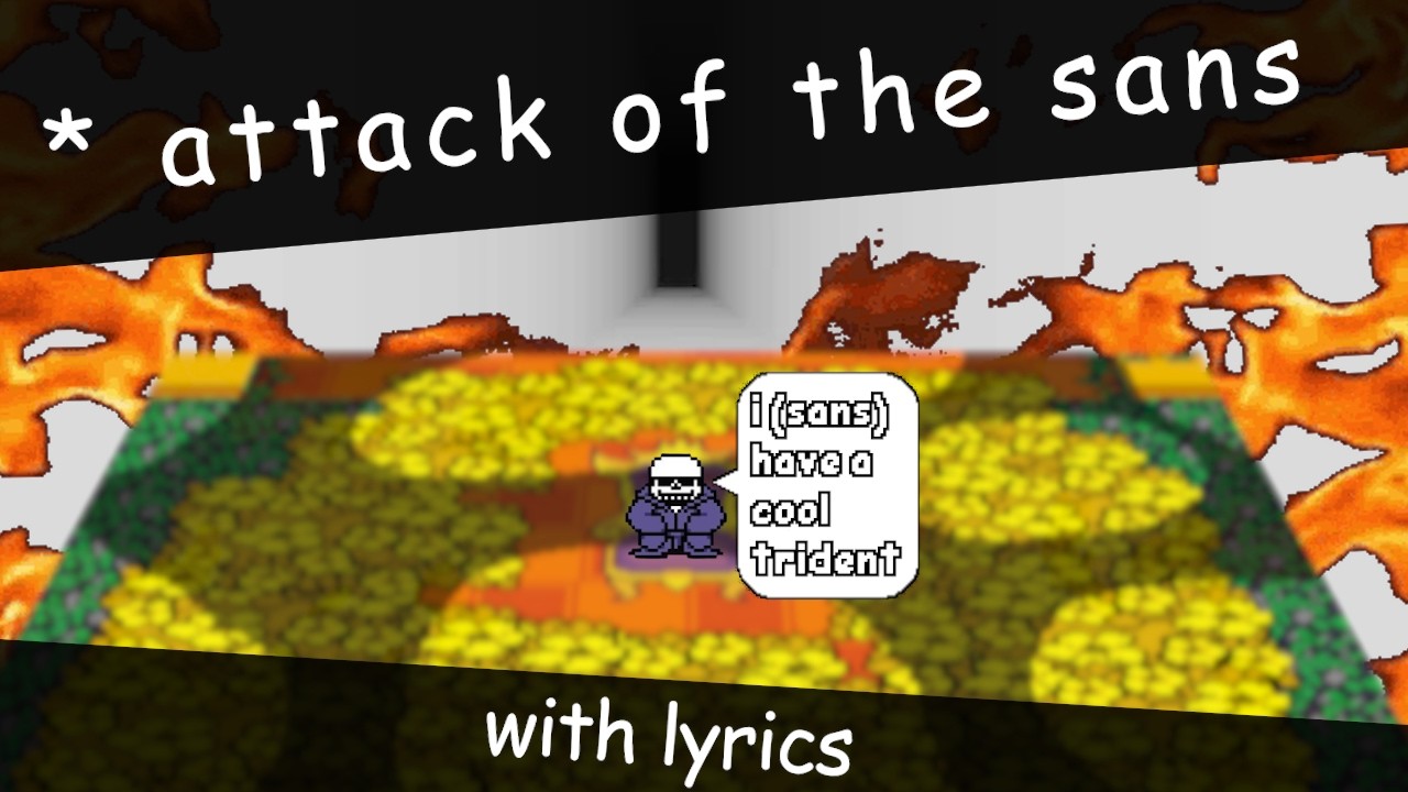 * attack of the sans WITH LYRICS | Dusttale: I miss you lyrical cover