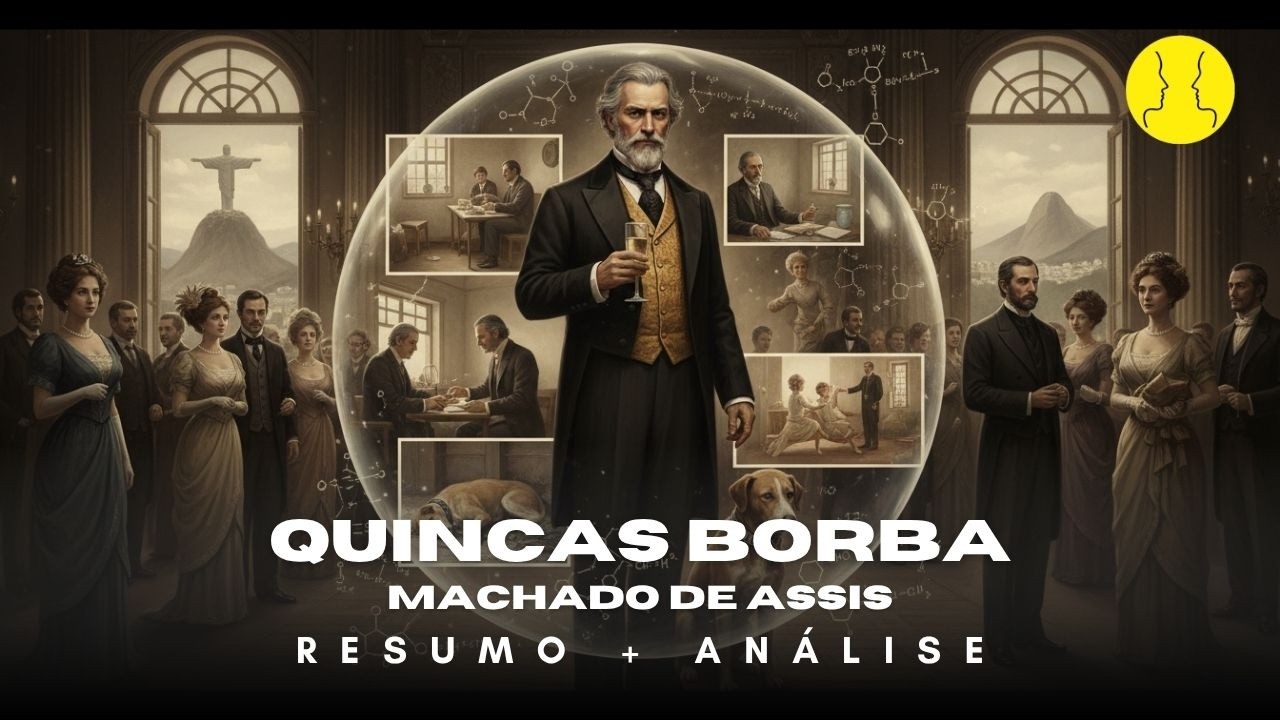 Quincas Borba: A Loucura, o Humanitismo e a Ironia Implac&aacute;vel de Machado de Assis