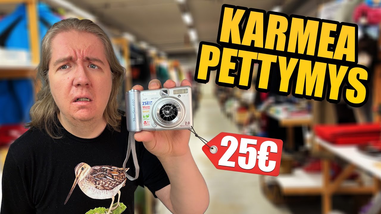 Kamala PETTYMYS kirpparilla!?! Unelmalöytö olikin RIKKI!!