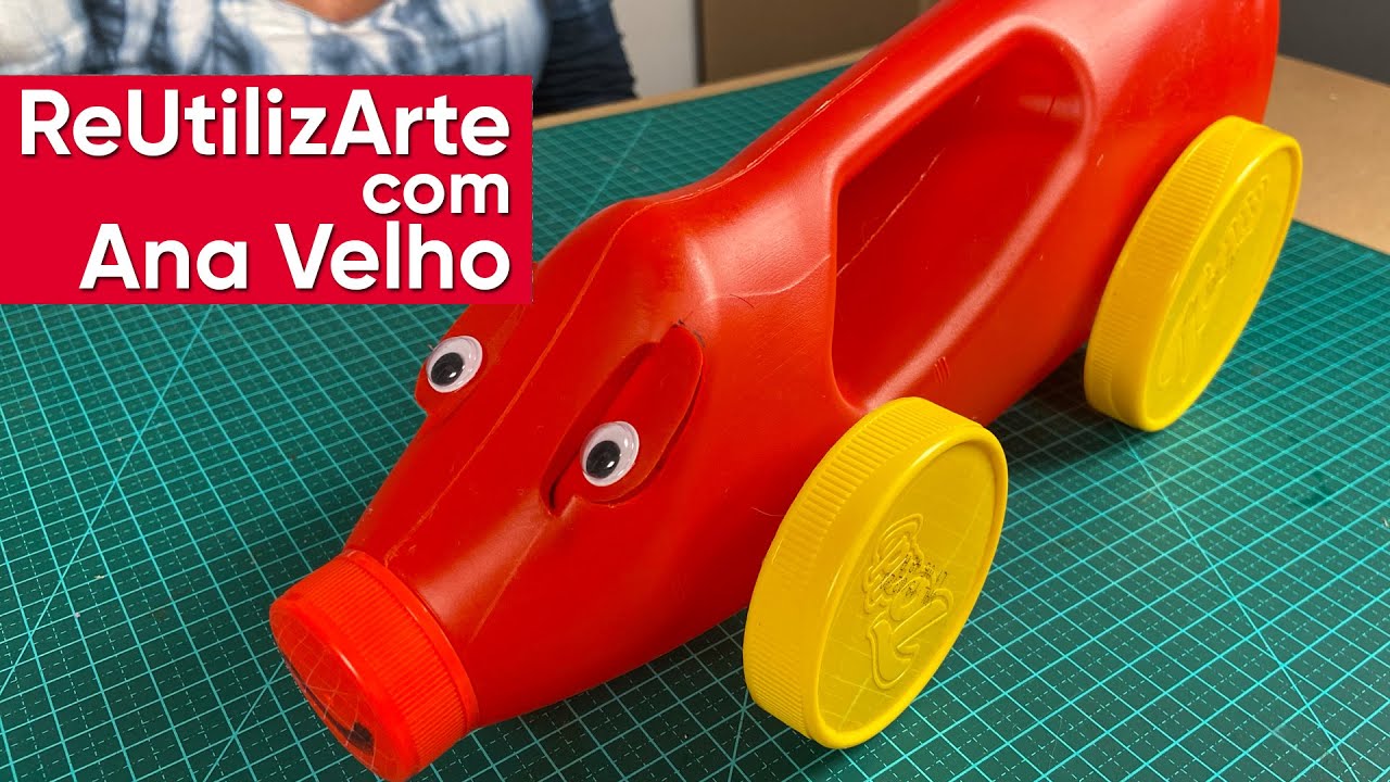 Como fazer um carrinho divertido, simples e fácil #081