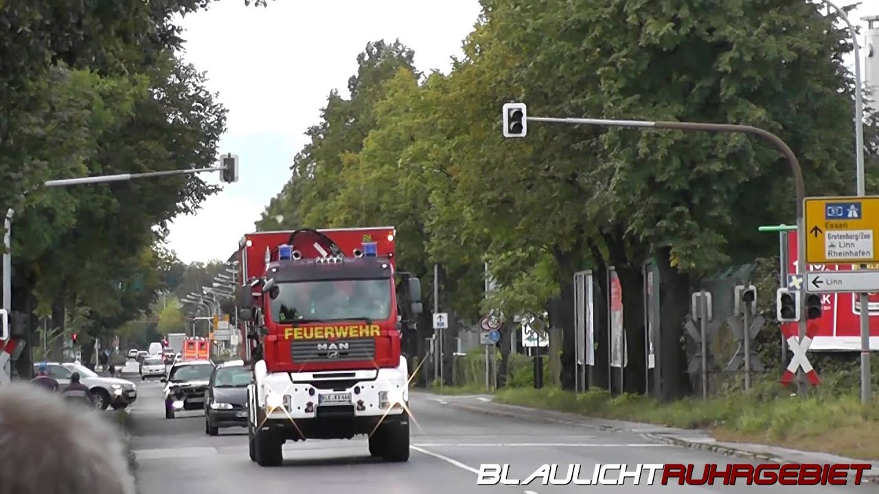 RTW BF Krefeld+ WLF AB-Atemschutz Feuerwehr Kleve