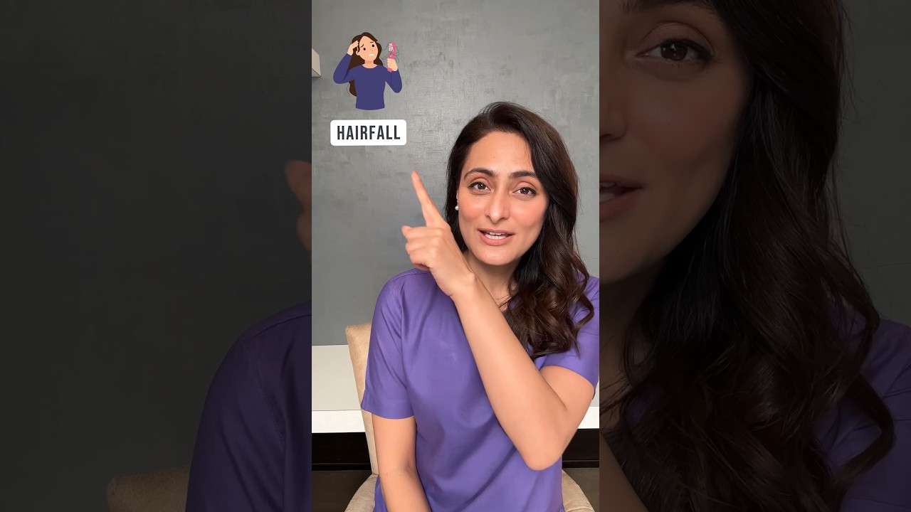 Hairfall , dry skin, forehead acne | dermatologist suggests