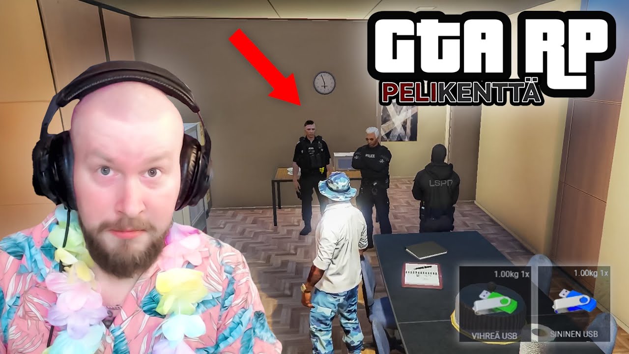 GTA RP | Harmaakorvan K&auml;mpp&auml;ry&ouml;st&ouml; Meni Pieleen! #1 | Pelikentt&auml;RP