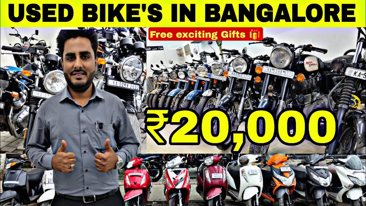  Used Bike's in Bangalore | Loan Available | 🎁free Gift's 😱| K.K.motors@InformativeBro360 