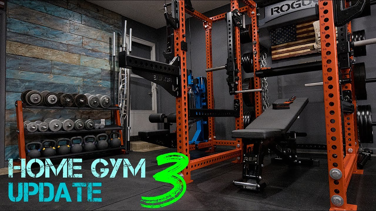Обновление для домашнего спортзала 3 Tour Rogue Fitness Monster Rack RM-6 Slinger Pulley Wing. Ша...
