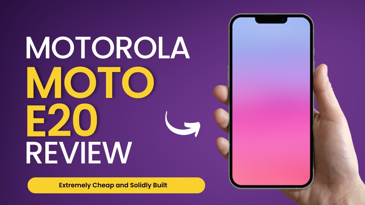 Motorola Moto E20 Review | Extremely Cheap and Solidly Built
