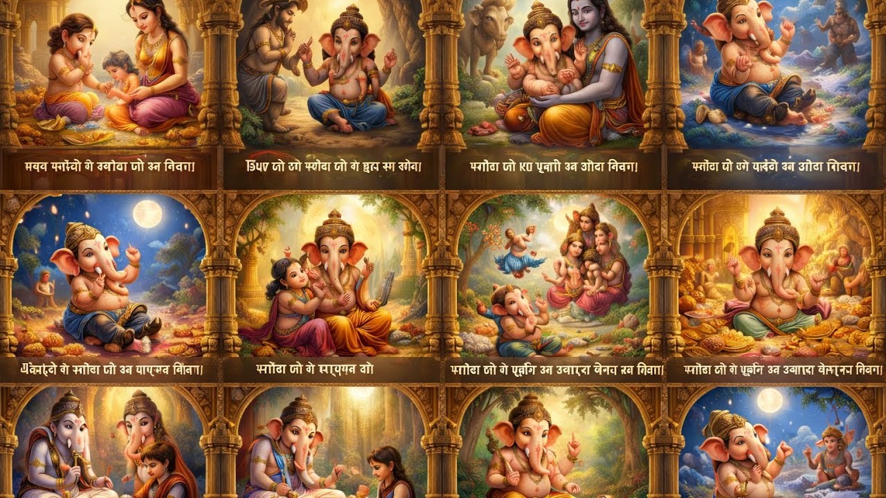 श्री गणेश जी की संपूर्ण कथा | जन्म से महिमा तक | Ganesh Ji Ki Adbhut Kahani