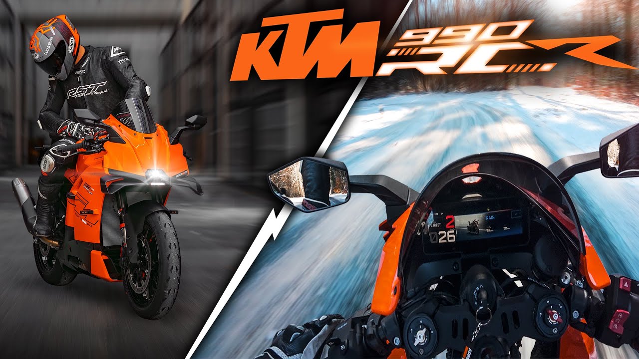 TEST KTM 990 RC R : PARFAITE ! (SAUF SUR LA NEIGE 🥶)
