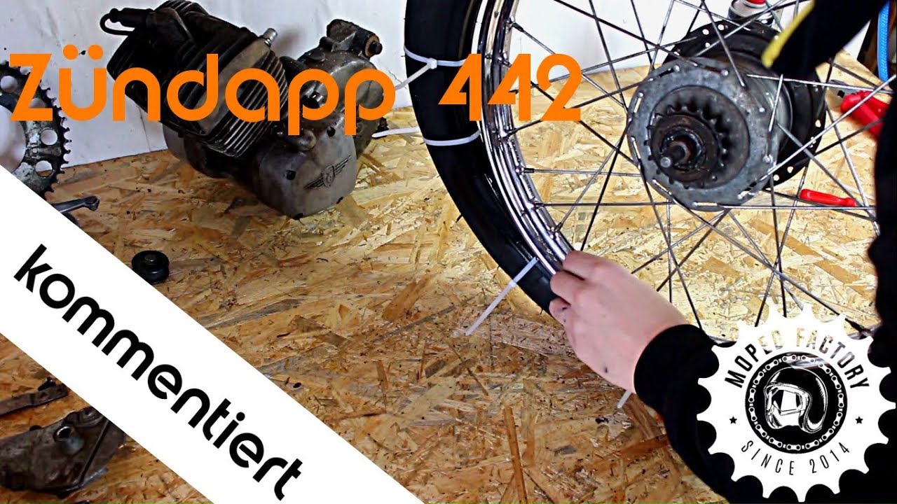 Die Teile richtig restaurieren | Zündapp 442 Mofa Restauration | Teil 2 kommentiert